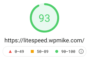 Google Pagespeed Insights
